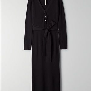 Aritzia Henley Sweater dress